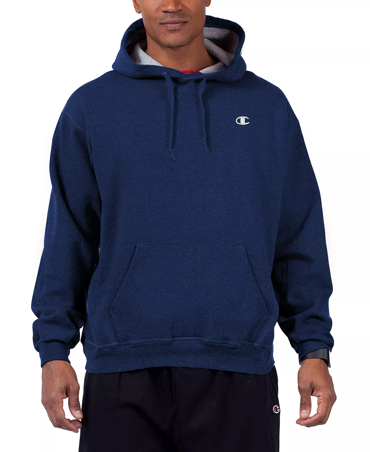 Champion Men's Big & Tall Fleece Hoodie 6 Champion Men's Big & Tall Fleece Hoodie - Image 4