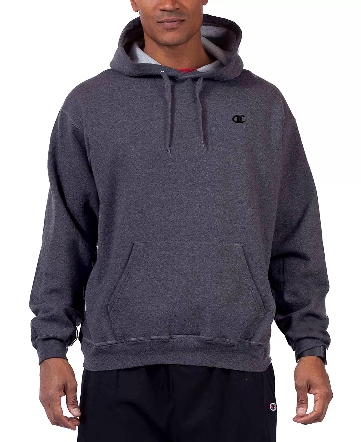 Champion Men's Big & Tall Fleece Hoodie 3 Champion Men's Big & Tall Fleece Hoodie