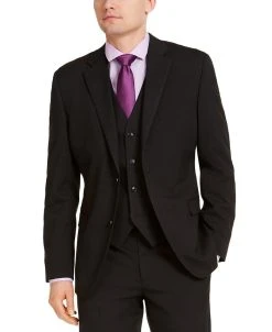 Alfani Men's Classic-Fit Stretch Solid Suit Jacket, Created For Macy's