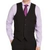Alfani Men's Classic-Fit Stretch Solid Suit Vest, Created For Macy's