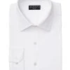 Alfani Men's Slim Fit 4-Way Stretch Solid Dress Shirt, Created For Macy's