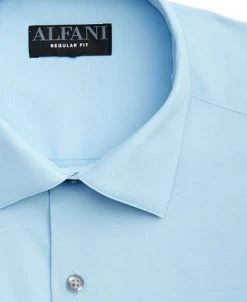 Alfani Men's Regular Fit Solid Dress Shirt, Created For Macy's -Adidas Shop 17957410 fpx