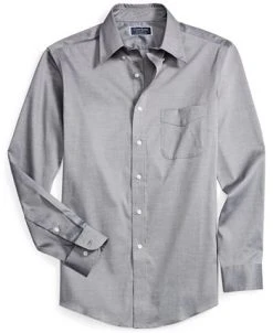 Club Room Men's Regular Fit Cotton Yarn-Dyed Pinpoint Dress Shirt, Created For Macy's -Adidas Shop 18621521 fpx