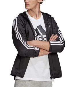 ADIDAS Men's AEROREADY Essentials 3-Stripes Windbreaker 10 ADIDAS Men's AEROREADY Essentials 3-Stripes Windbreaker -Adidas Shop 18996537 fpx