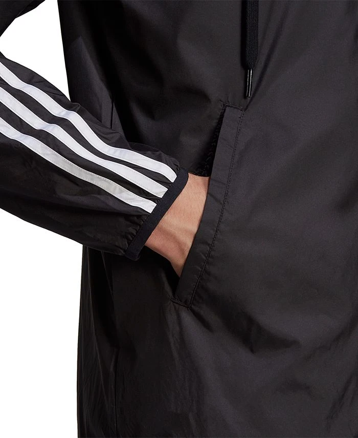 ADIDAS Men's AEROREADY Essentials 3-Stripes Windbreaker 6 ADIDAS Men's AEROREADY Essentials 3-Stripes Windbreaker - Image 4