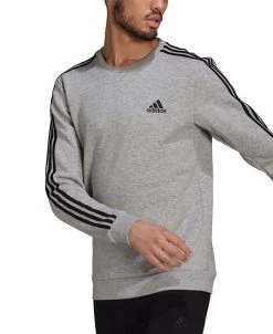 ADIDAS Men's Crewneck Logo Sweatshirt