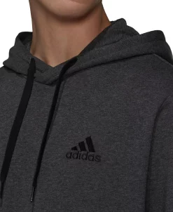 ADIDAS Men's Feel Cozy Essentials Fleece Pullover Hoodie -Adidas Shop 19475972 fpx