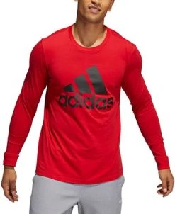 ADIDAS Men's Logo Long-Sleeve T-Shirt -Adidas Shop 19790001 fpx