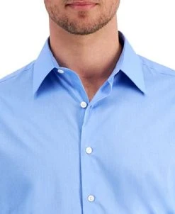 Club Room Men's Regular Fit Solid Dress Shirt, Created For Macy's -Adidas Shop 20153442 fpx