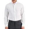 Club Room Men's Slim Fit 4-Way Stretch Solid Dress Shirt, Created For Macy's