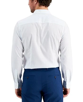 Club Room Men's Slim Fit Striped Dress Shirt, Created For Macy's 4 Club Room Men's Slim Fit Striped Dress Shirt, Created For Macy's - Image 2