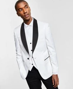 Alfani Men's Slim-Fit Tuxedo Jackets, Created For Macy's