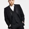 Alfani Men's Classic-Fit Stretch Black Tuxedo Jacket, Created For Macy's