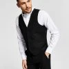 Alfani Men's Classic-Fit Stretch Black Tuxedo Vest, Created For Macy's -Adidas Shop 20665573 fpx