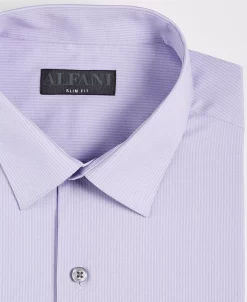 Alfani Men's Slim Fit Stripe Dress Shirt, Created For Macy's -Adidas Shop 20727565 fpx