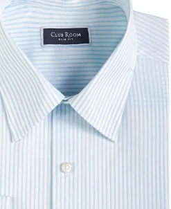 Club Room Men's Slim Fit Striped Dress Shirt, Created For Macy's 12 Club Room Men's Slim Fit Striped Dress Shirt, Created For Macy's -Adidas Shop 20727631 fpx