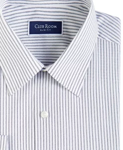 Club Room Men's Slim Fit Striped Dress Shirt, Created For Macy's 14 Club Room Men's Slim Fit Striped Dress Shirt, Created For Macy's -Adidas Shop 20727635 fpx