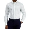 Bar III Men's Slim-Fit Stretch Medallion Print Dress Shirt, Created For Macy's -Adidas Shop 21243750 fpx
