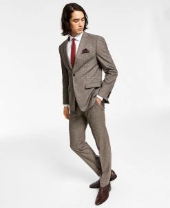 Bar III Men's Suit Separates, Dress Shirt & Tie, Created For Macy's