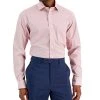 Club Room Men's Regular Fit Cotton Stripe Dress Shirt, Created For Macy's