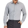 Alfani Men's Slim Fit 4-Way Stretch Geo-Print Dress Shirt, Created For Macy's -Adidas Shop 21685126 fpx