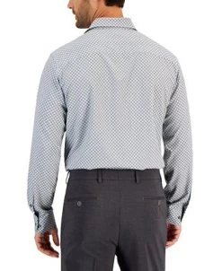 Alfani Men's Slim Fit 4-Way Stretch Geo-Print Dress Shirt, Created For Macy's 7 Alfani Men's Slim Fit 4-Way Stretch Geo-Print Dress Shirt, Created For Macy's -Adidas Shop 21685127 fpx