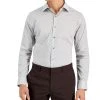 Alfani Men's Slim Fit 2-Way Stretch Stain Resistant Houndbone Geo Dress Shirt, Created For Macy's -Adidas Shop 21968098 fpx