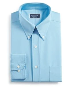Club Room Men's Regular Fit Traveler Dress Shirt, Created For Macy's