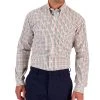 Club Room Men's Regular Fit Mulo Plaid Cotton Dress Shirt, Created For Macy's -Adidas Shop 22116934 fpx