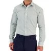 Club Room Men's Regular Fit Cotton Stripe Dress Shirt, Created For Macy's