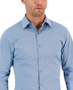 Alfani Men's Slim Fit 2-Way Stretch Stain Resistant Geometric Print Dress Shirt, Created For Macy's 10 Alfani Men's Slim Fit 2-Way Stretch Stain Resistant Geometric Print Dress Shirt, Created For Macy's -Adidas Shop 22247259 fpx