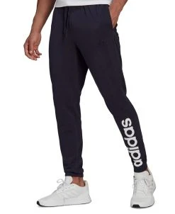 ADIDAS Men's Jersey Linear Logo Pants