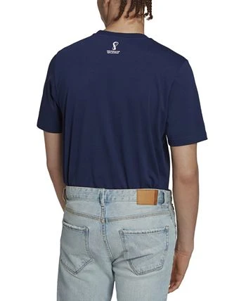 ADIDAS Men's FIFA World Cup 2022™ Japan Graphic T-Shirt 4 ADIDAS Men's FIFA World Cup 2022™ Japan Graphic T-Shirt - Image 2