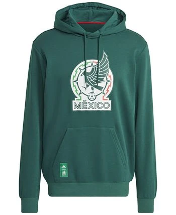 ADIDAS Men's Mexico DNA Graphic Fleece Hoodie 4 ADIDAS Men's Mexico DNA Graphic Fleece Hoodie - Image 2