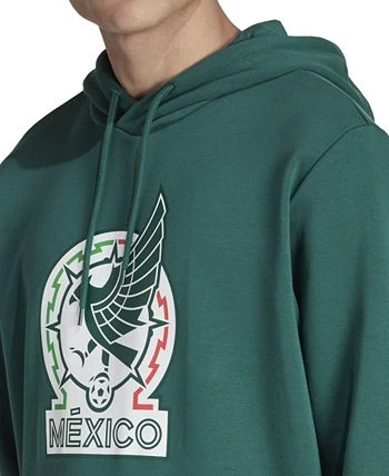 ADIDAS Men's Mexico DNA Graphic Fleece Hoodie 5 ADIDAS Men's Mexico DNA Graphic Fleece Hoodie - Image 3