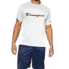Champion Men's World Flag Logo Graphic Short-Sleeve T-Shirt