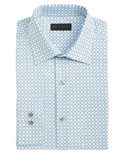 Alfani Men's Slim Fit 2-Way Stretch Stain Resistant Geometric Print Dress Shirt, Created For Macy's 12 Alfani Men's Slim Fit 2-Way Stretch Stain Resistant Geometric Print Dress Shirt, Created For Macy's -Adidas Shop 22610366 fpx
