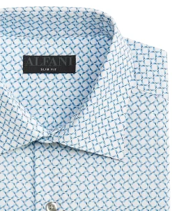Alfani Men's Slim Fit 2-Way Stretch Stain Resistant Geometric Print Dress Shirt, Created For Macy's 13 Alfani Men's Slim Fit 2-Way Stretch Stain Resistant Geometric Print Dress Shirt, Created For Macy's -Adidas Shop 22610368 fpx