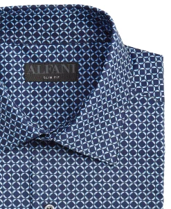Alfani Men's Slim Fit 2-Way Stretch Stain Resistant Geometric Print Dress Shirt, Created For Macy's 15 Alfani Men's Slim Fit 2-Way Stretch Stain Resistant Geometric Print Dress Shirt, Created For Macy's -Adidas Shop 22610369 fpx
