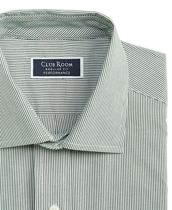 Club Room Men's Regular Fit Cotton Stripe Dress Shirt, Created For Macy's 5 Club Room Men's Regular Fit Cotton Stripe Dress Shirt, Created For Macy's - Image 3