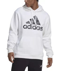 ADIDAS Men's Loose-Fit Camo Logo-Graphic Hoodie -Adidas Shop 22732296 fpx