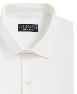 Alfani Men's Regular Fit Travel Ready Solid Dress Shirt, Created For Macy's -Adidas Shop 22734382 fpx