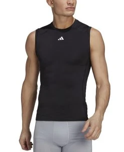 ADIDAS Men's Techfit Performance Training Sleeveless T-Shirt