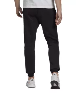 ADIDAS Men's Cozy Fleece Tapered Leg Mid-Rise Jogger Pants 8 ADIDAS Men's Cozy Fleece Tapered Leg Mid-Rise Jogger Pants -Adidas Shop 22783566 fpx