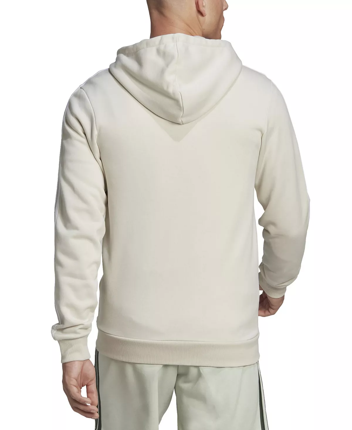 ADIDAS Men's Essentials Full-Zip Hoodie 4 ADIDAS Men's Essentials Full-Zip Hoodie - Image 2