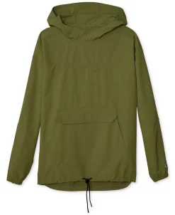 Champion Men's Ripstop Anorak Pullover Drawstring Hoodie