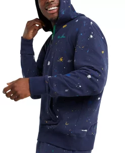 Champion Men's Slim-Fit Global Explorer Quarter-Zip Paint Splatter Hoodie -Adidas Shop 22909986 fpx