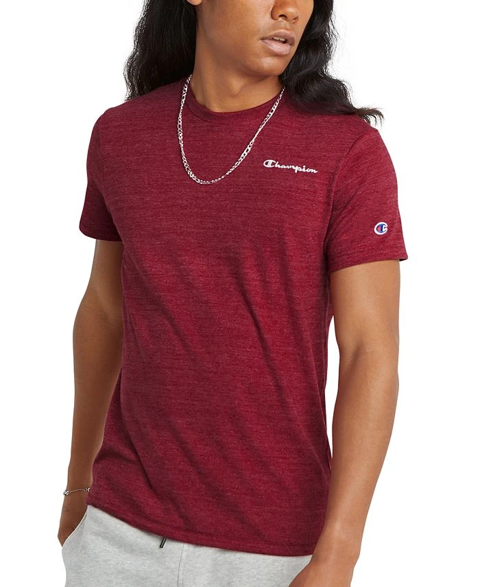 Champion Men's Powerblend Slim-Fit Embroidered Logo T-Shirt 3 Champion Men's Powerblend Slim-Fit Embroidered Logo T-Shirt