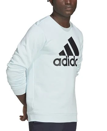 ADIDAS Men's Essentials Fleece Big Logo Sweatshirt 5 ADIDAS Men's Essentials Fleece Big Logo Sweatshirt - Image 3
