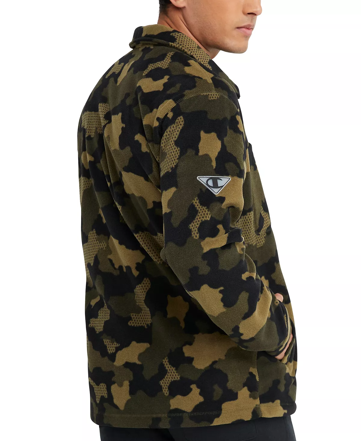 Champion Men's Explorer Fleece Camo Shirt Jacket 6 Champion Men's Explorer Fleece Camo Shirt Jacket - Image 4